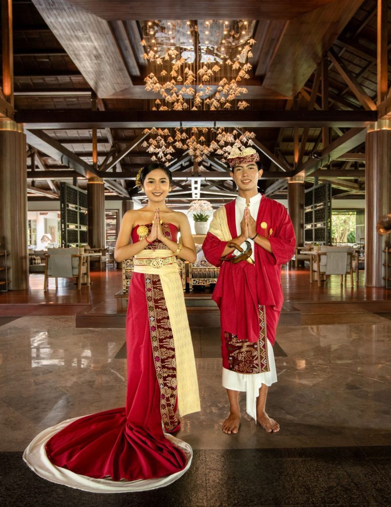 arrival experience at The Laguna, a  Luxury Collection Resort & Spa, Nusa Dua, Bali