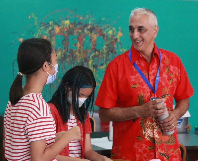 Mike Miller, Principal Bali Island School 