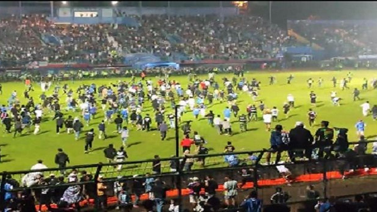 Kanjuruhan Stadium in Malang, East Java