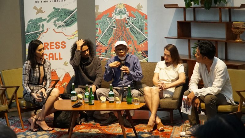 Laxmi Denev Swardana, dan Felix K.  Nessi, Bhutto Oka Sukanta, dan Janet Deneuve