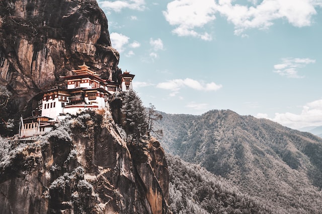 Bhutan trekking trail