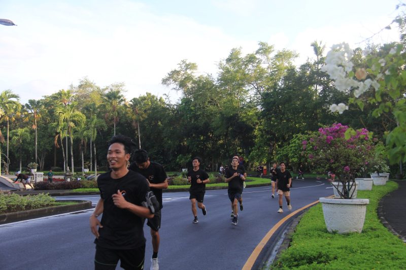 Runners during 5K Run