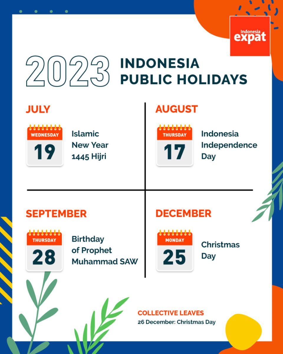 2023 National Holidays and Collective Leave – Indonesia Expat