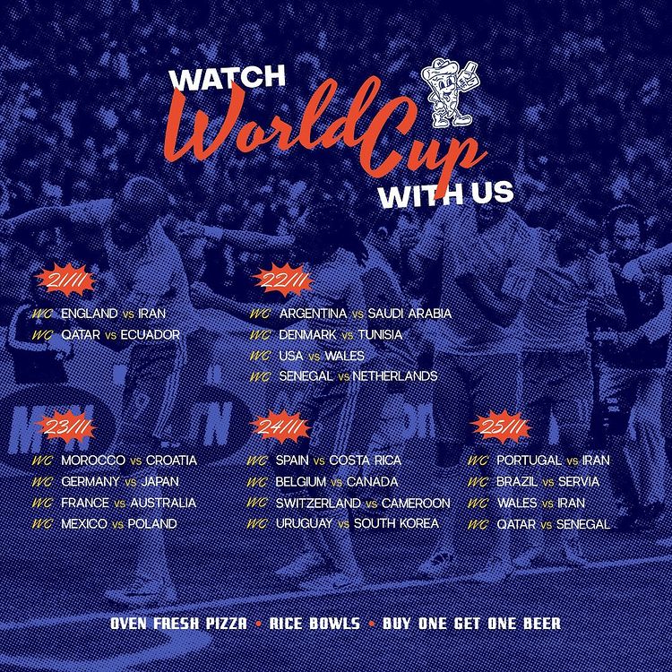 watch the world cup Bali 