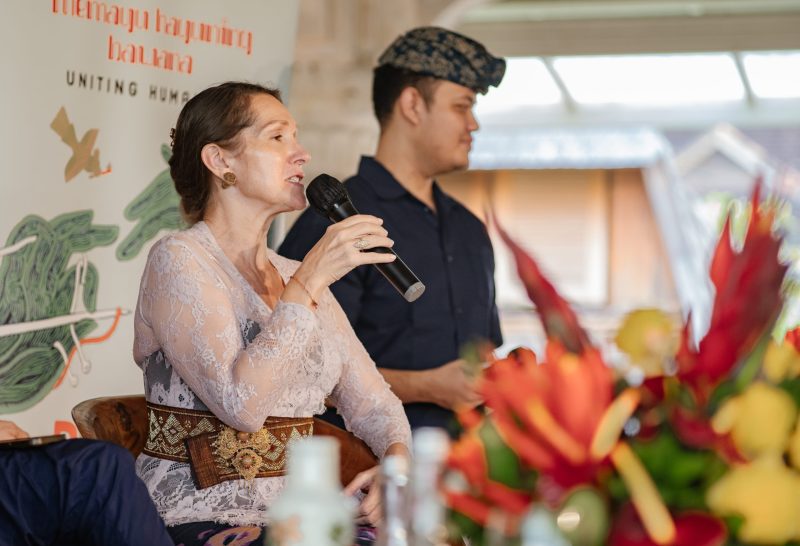 Director and Founder of UWRF, Janet DeNeefe.