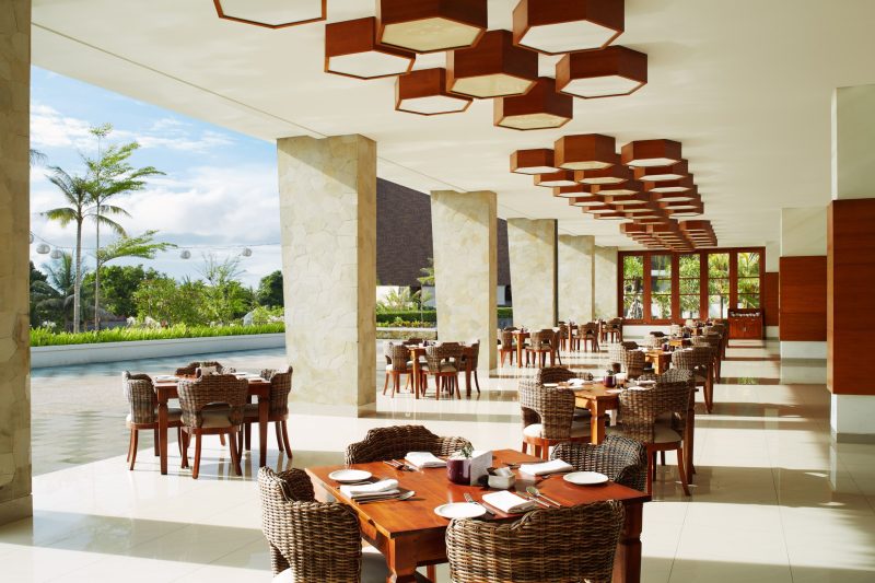 Dining Area Merusaka Hotel Nusa Dua
