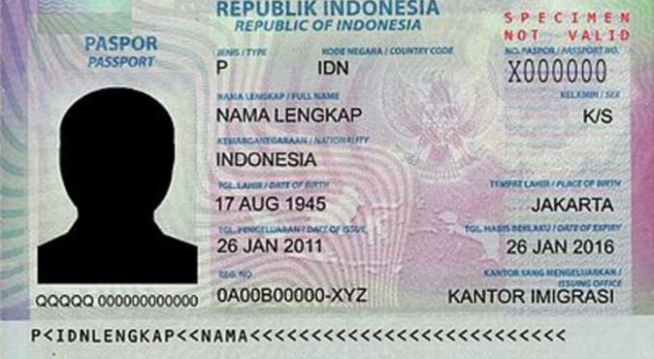 New Indonesian Passports Have Signature Columns   Passport Indonesia  729x400 