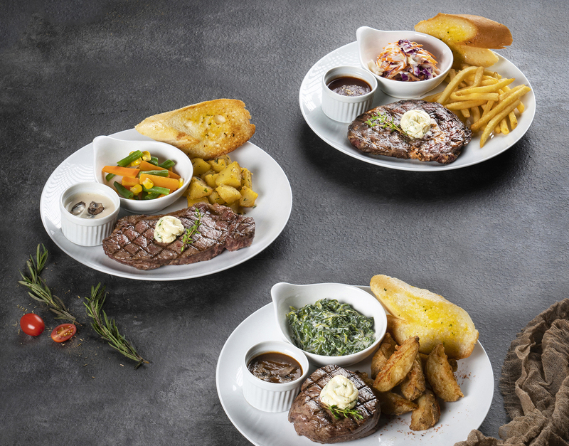 various steak menus