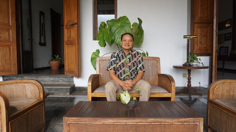 Sugeng Sugiantoro, the General Manager of MesaStila Resort and Spa