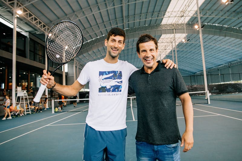 Dmitry dan Novak Djokovic