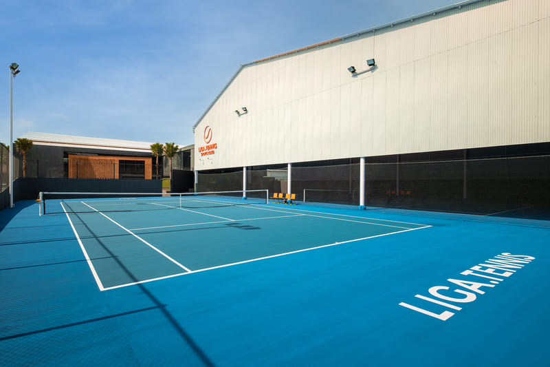 Lapangan tenis di Liga.Tennis