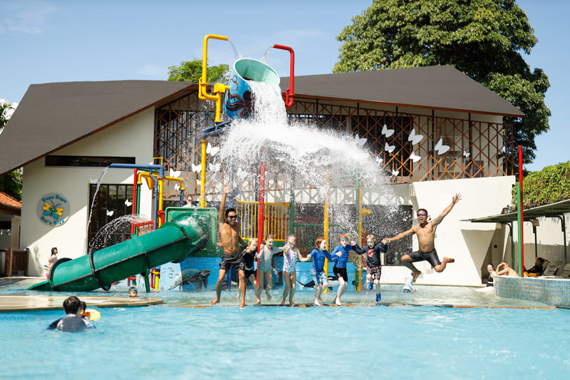 Kids Water Fun Zone Bali Dynasty Resort 