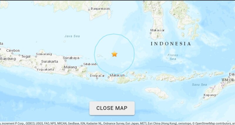 Earthquake Bali