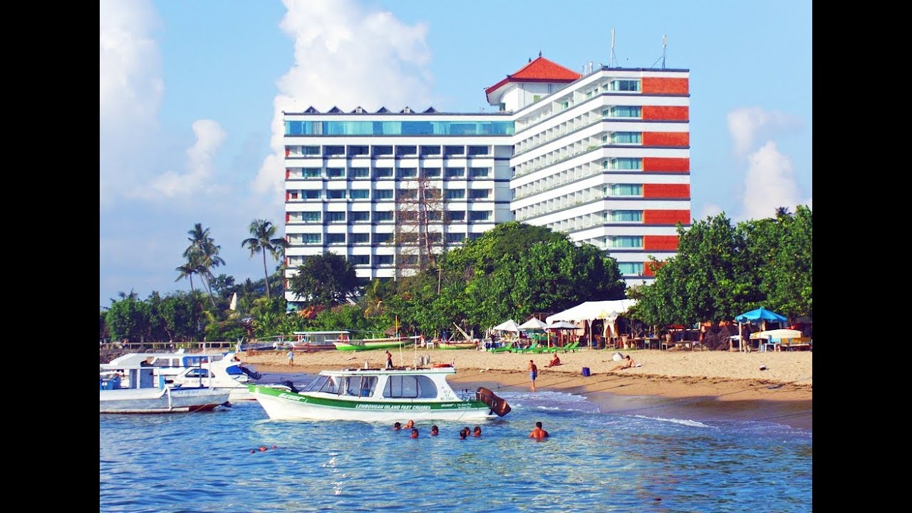 The tallest building in Bali, Inna Grand Bali Beach Hotel