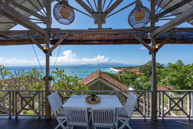 balcony Nusa Lembongan Beach Villas