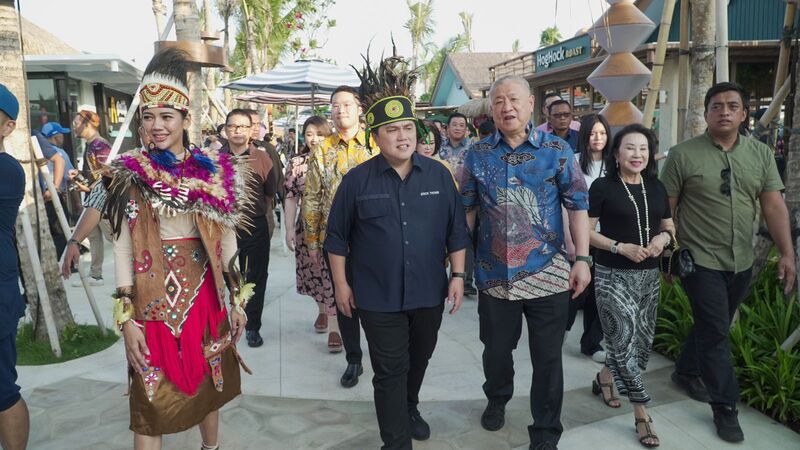 Erick Thohir, the Minister of State-owned Enterprises (BUMN) Inaugurated the Opening of Aloha PIK
