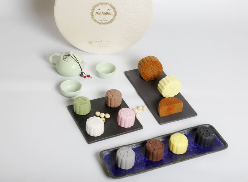 Various Mooncake Flavours