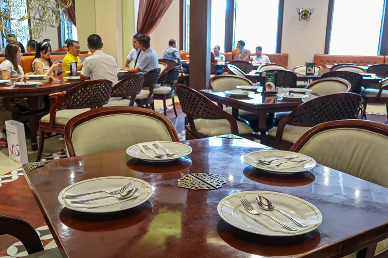 The Dining Area of Harum Manis Restaurant