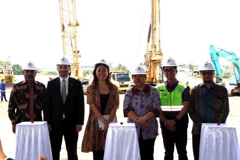 Groundbreaking ceremony of Tedja Indonesia Tourism Institute