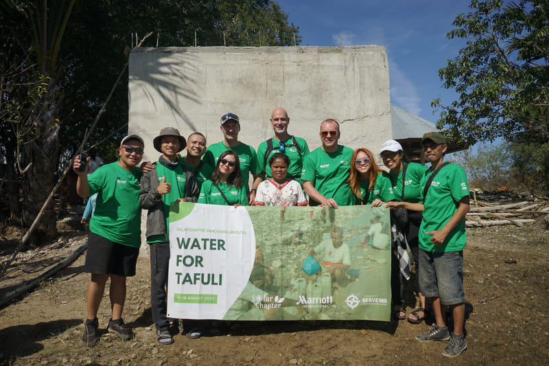 Water for Tafuli - Marriott International and Solar Chapter's Collaborative Project