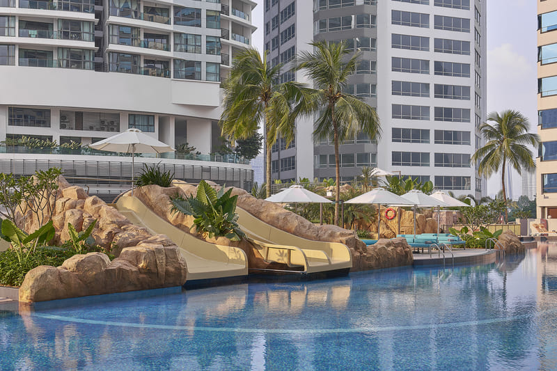 The Largest Outdoor Pool Only at Renaissance Kuala Lumpur Hotel & Convention Centre