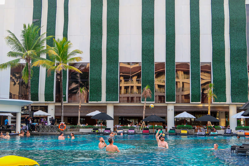 Dive into One of the Largest Swimming Pools in the Legian Area