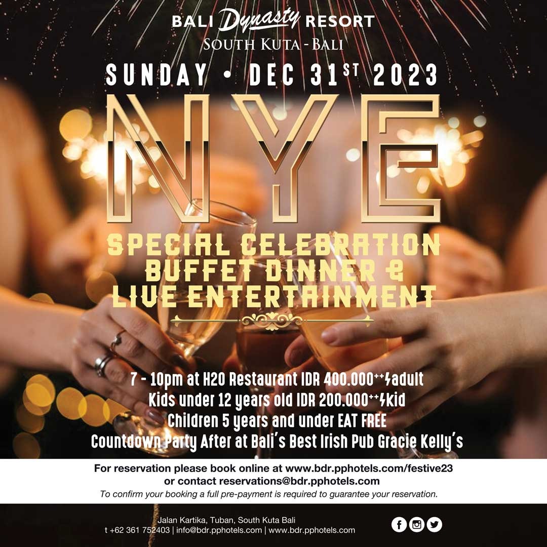 Celebrate New Year's Eve in Style at Bali Dynasty Resort