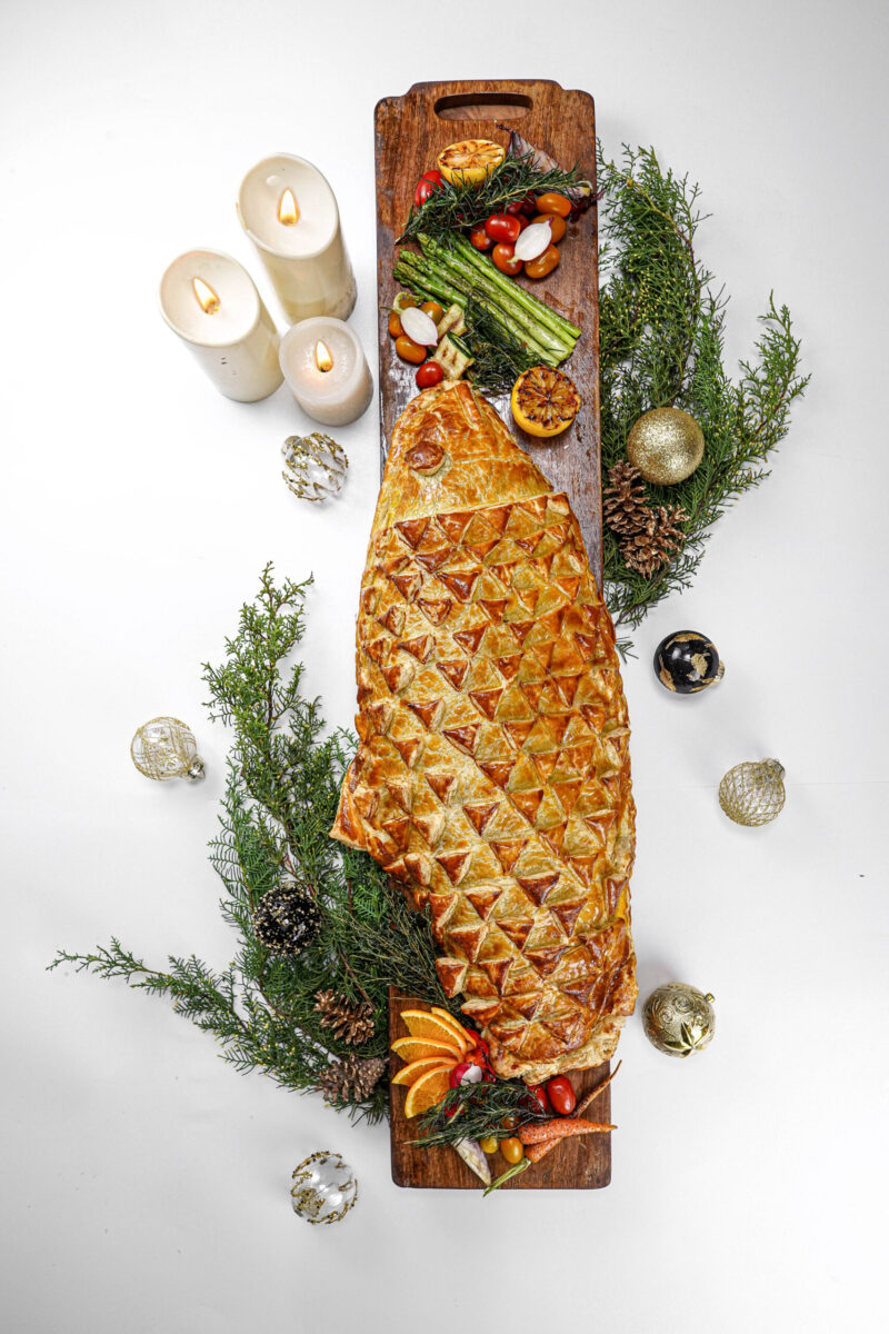 Salmon en croute for the festive season