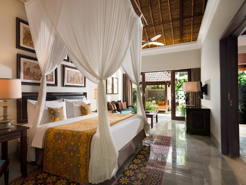 A Deluxe Suite Room at Sudamala Resort, Sanur