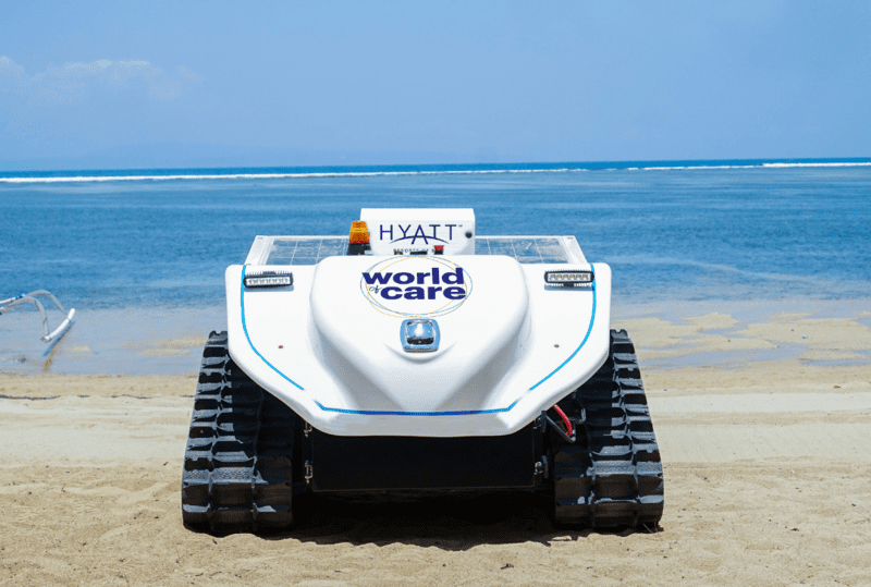 Hyatt Bebot - The Beach Cleaning Robot