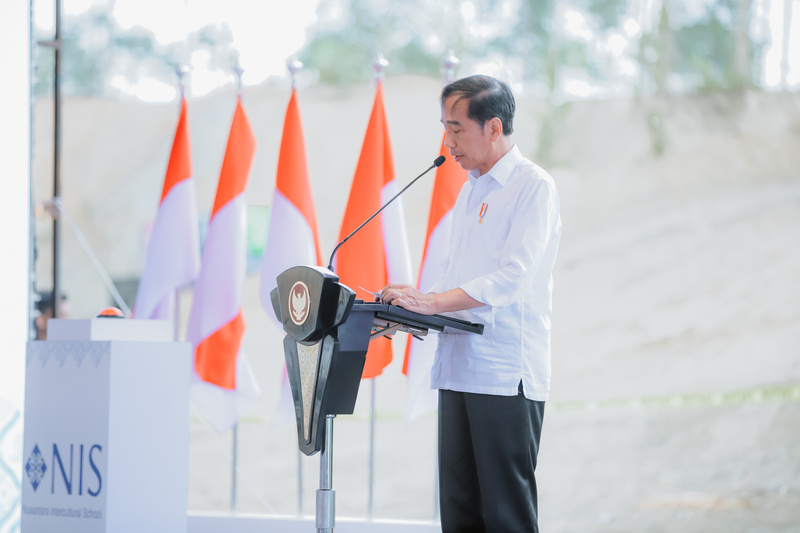 The event was attended by President Joko “Jokowi” Widodo