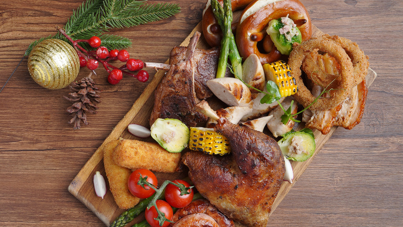 Paulaner provides a touch of Bavarian charm and hearty holiday meals