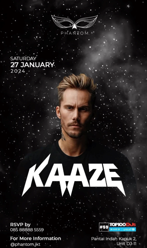 KAAZE at Phantom Jakarta – Indonesia Expat