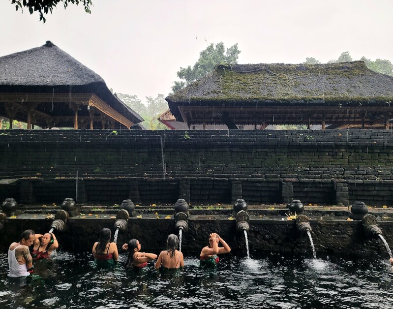 Australian Tourists Embrace Sacred 'Healing' Ritual in Bali