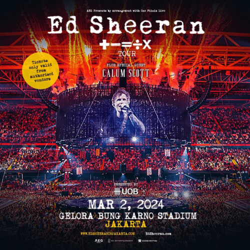 Ed Sheeran ‘+ - = ÷ x’ Tour