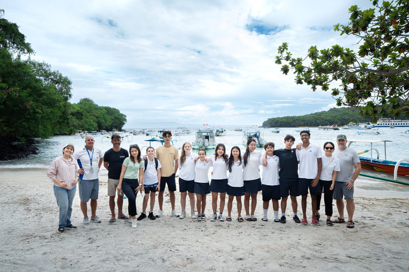 Bali Island School and Livingseas Asia Team