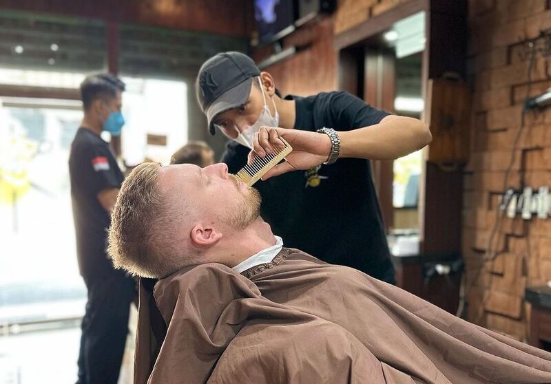Top Barbershops in Bali - Crown Gentleman Barbershop