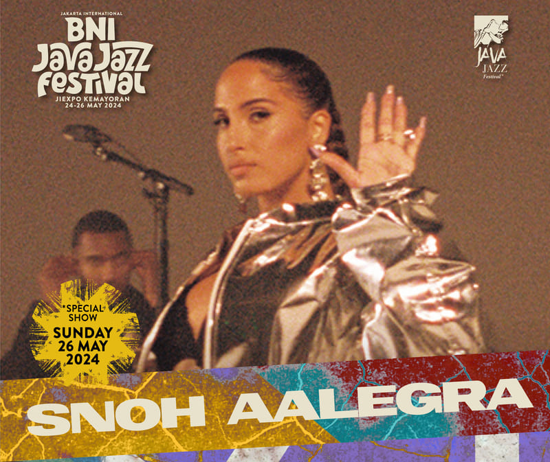 Jakarta International BNI Java Jazz Festival 2024 Unveils Snoh Aalegra as a Sunday Headliner for Special Show