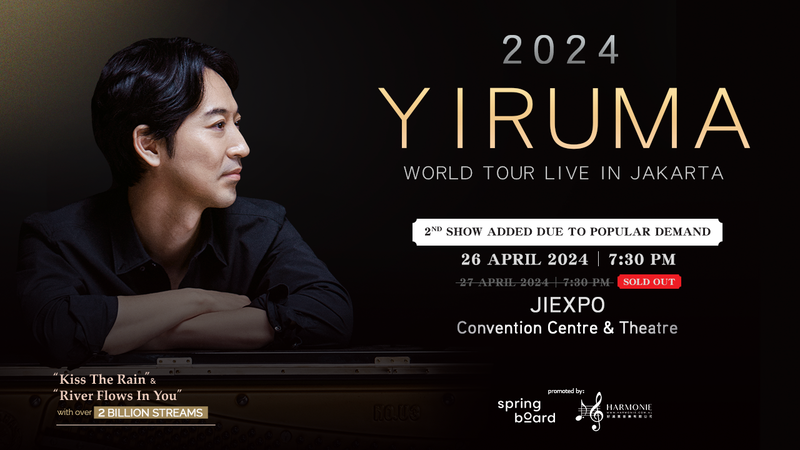 PIANO MASTER YIRUMA LAUNCHES HIS WORLD TOUR