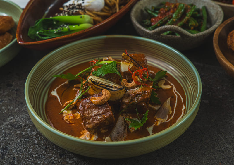 Kuuki Menu - Braised Beef Massaman Curry