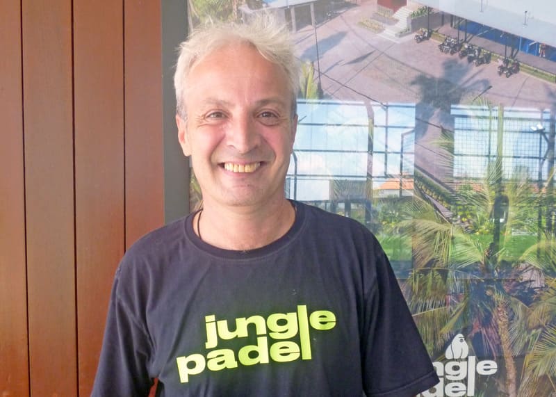 Tony Montesanti, pendiri Jungle Padel Bali