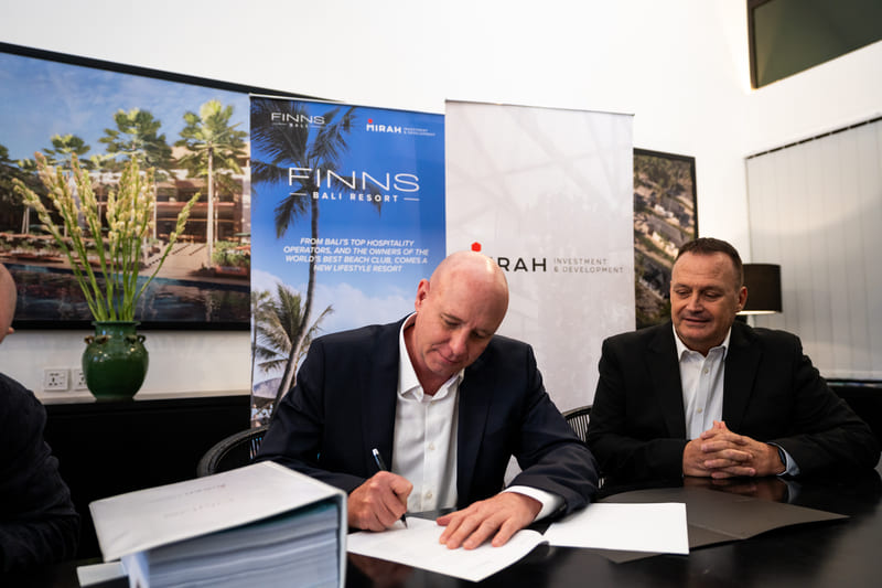 Mirah Investment & FINNS Bali Seal Landmark Collaboration for New Resort Project