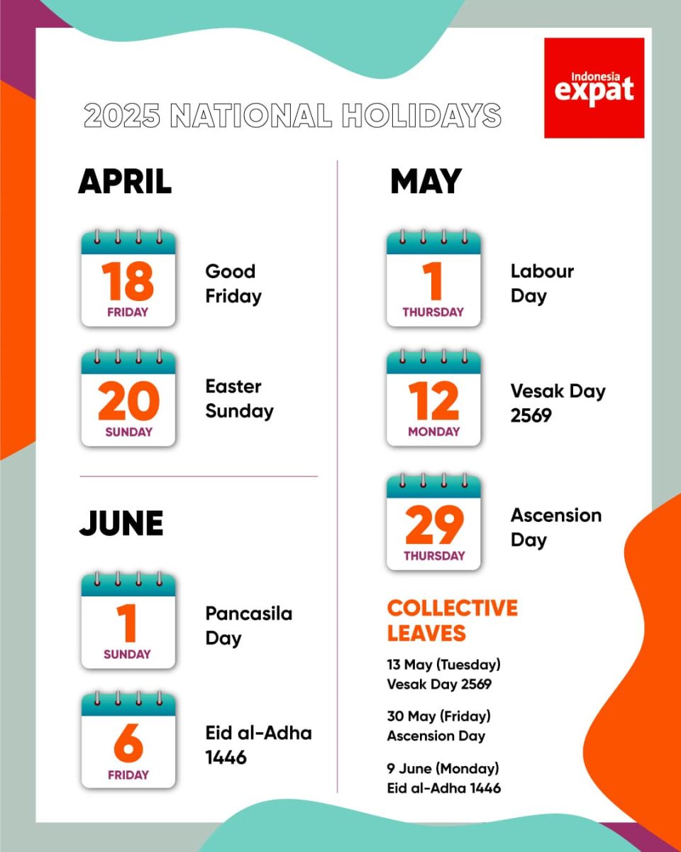 2025 National Holidays and Collective Leave