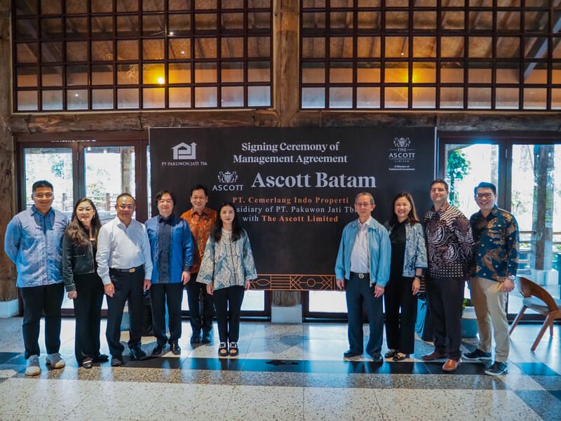 The Ascott Limited Signs Landmark Agreement for New Ascott Batam Property