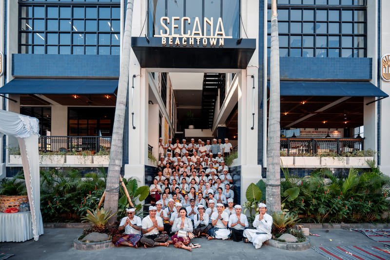 Celebrating One Year of Secana Beachtown Resort & Residences in Balinese Calendar