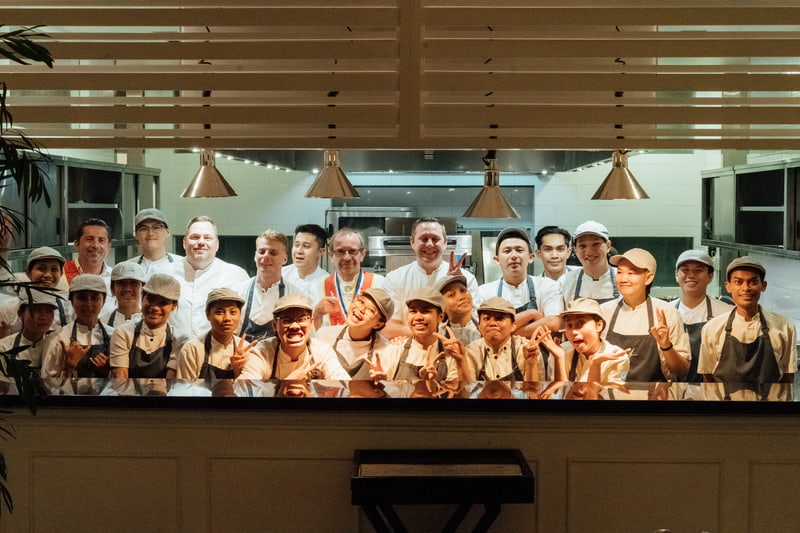 the Disciples Escoffier Soirée Blanche