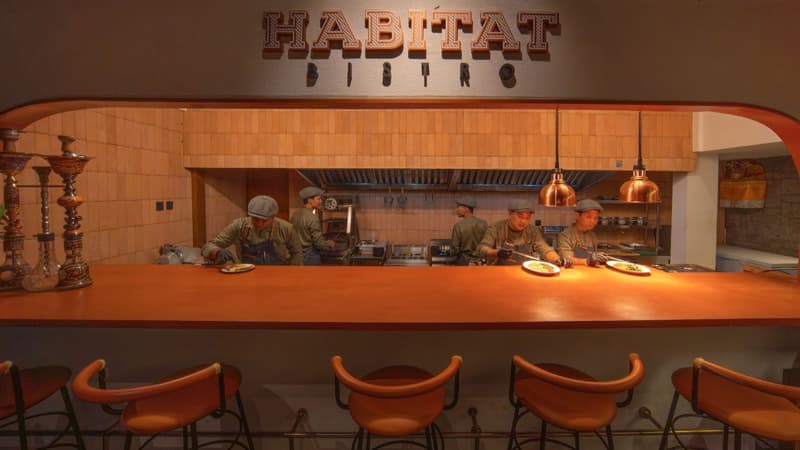 Habitat Bistro Open Kitchen