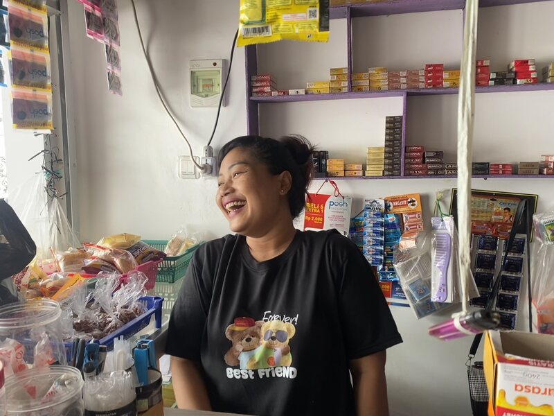 Nana the Friendly Warung Keeper