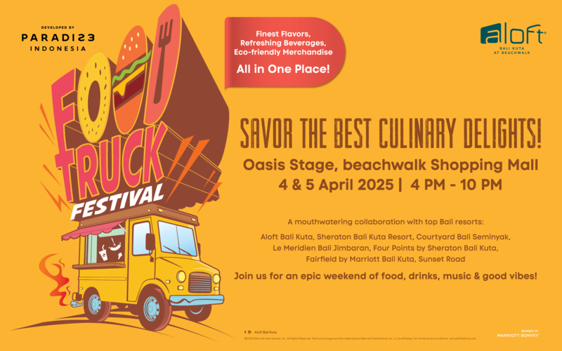 Spice Up Your Lebaran Holiday in Kuta with a Must-Try Food Truck Festival
