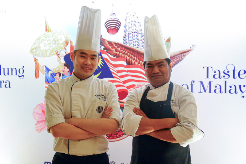 Chef Chong (left) and Chef Haslan (right)